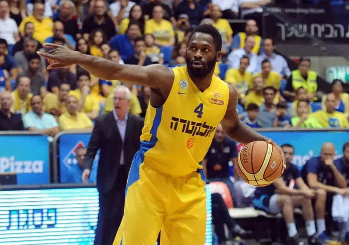 ג'רמי פארגו שחקן מכבי תל אביב (ברני ארדוב) ג'רמי פארגו שחקן מכבי תל אביב (ברני ארדוב)