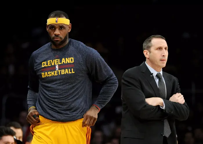 דיוויד בלאט לברון ג'יימס גמר NBA קליבלנד נגד גולדן סטייט (GettyImages)