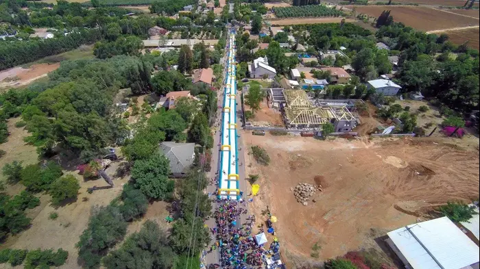 גליצ' המגלשה הארוכה בארץ בפתח תקווה (מערכת וואלה! NEWS , צילום: גאטו) גליצ' המגלשה הארוכה בארץ בפתח תקווה (מערכת וואלה! NEWS , צילום: גאטו)