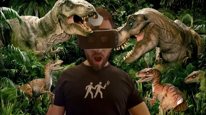 אילוסטרציה GEAR VR (מערכת וואלה! NEWS) אילוסטרציה GEAR VR (מערכת וואלה! NEWS)