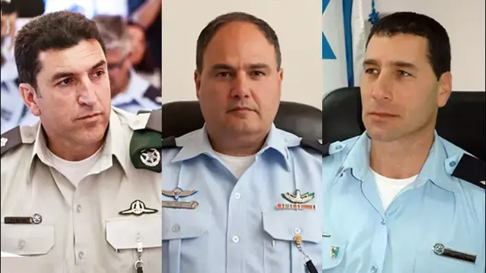 ניצב זוהר דביר, ניצב בנצי סאו וניצב יורם הלוי (עיבוד תמונה , משטרת ישראל, דרור עינב, מגד גוזני) ניצב זוהר דביר, ניצב בנצי סאו וניצב יורם הלוי (עיבוד תמונה , משטרת ישראל, דרור עינב, מגד גוזני)