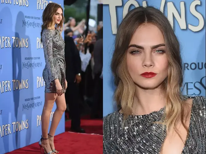 קארה דלווין בבכורת הסרט PAPER TOWNS, ניו יורק, 21 יולי 2015 (GettyImages) קארה דלווין בבכורת הסרט PAPER TOWNS, ניו יורק, 21 יולי 2015 (GettyImages)