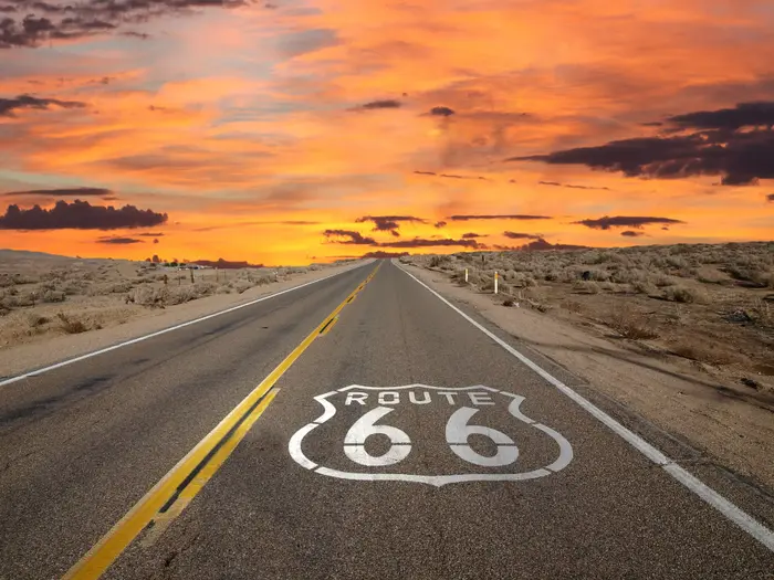 כביש 66 בדרך לקליפורניה (ShutterStock)