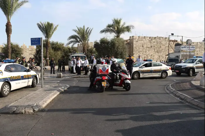 פיגוע בשער שכם, ירושלים. אוקטובר 2015 (נועם מושקוביץ) פיגוע בשער שכם, ירושלים. אוקטובר 2015 (נועם מושקוביץ)
