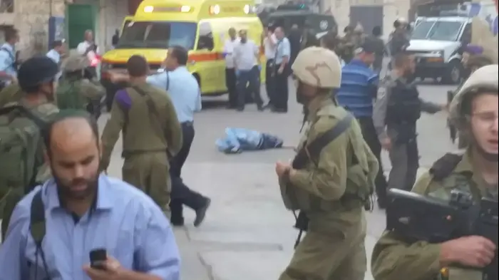 ניסיון פיגוע סמוך למערת המכפלה, חברון. אוקטובר 2015 (מערכת וואלה! NEWS , נ.ב.ש) ניסיון פיגוע סמוך למערת המכפלה, חברון. אוקטובר 2015 (מערכת וואלה! NEWS , נ.ב.ש)