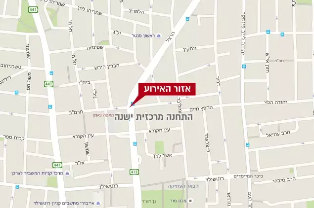 מפה אירוע תחנה מרכזית ישנה ראשון לציון (עיבוד תמונה) מפה אירוע תחנה מרכזית ישנה ראשון לציון (עיבוד תמונה)