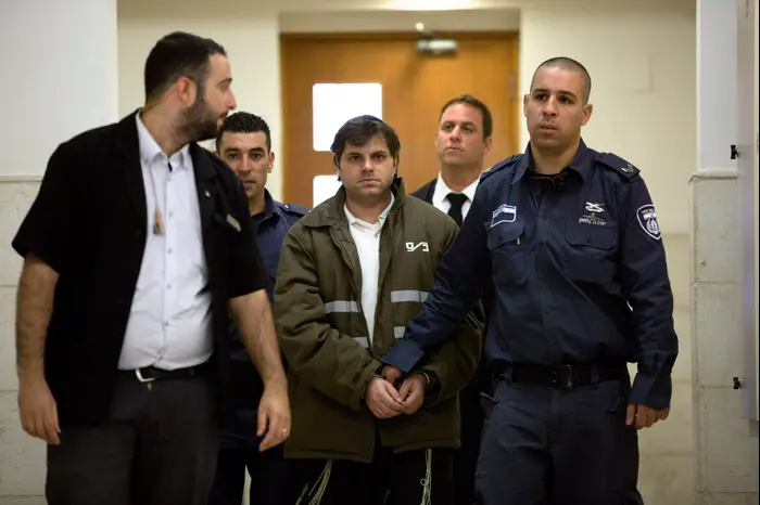 יוסף חיים בן דוד, בית המשפט המחוזי ירושלים, 30 בנובמבר 2015 (AP) יוסף חיים בן דוד, בית המשפט המחוזי ירושלים, 30 בנובמבר 2015 (AP)