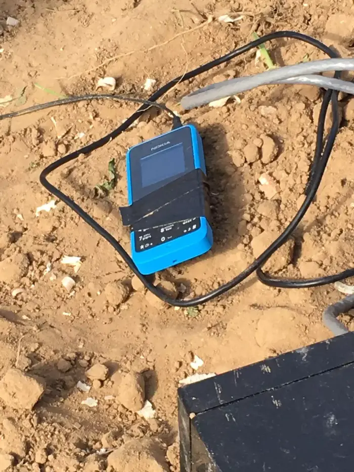 מטענים שגילה כוח צה"ל בגבול רצועת עזה. 18 בדצמבר 2015. (דובר צה"ל) מטענים שגילה כוח צה"ל בגבול רצועת עזה. 18 בדצמבר 2015. (דובר צה"ל)