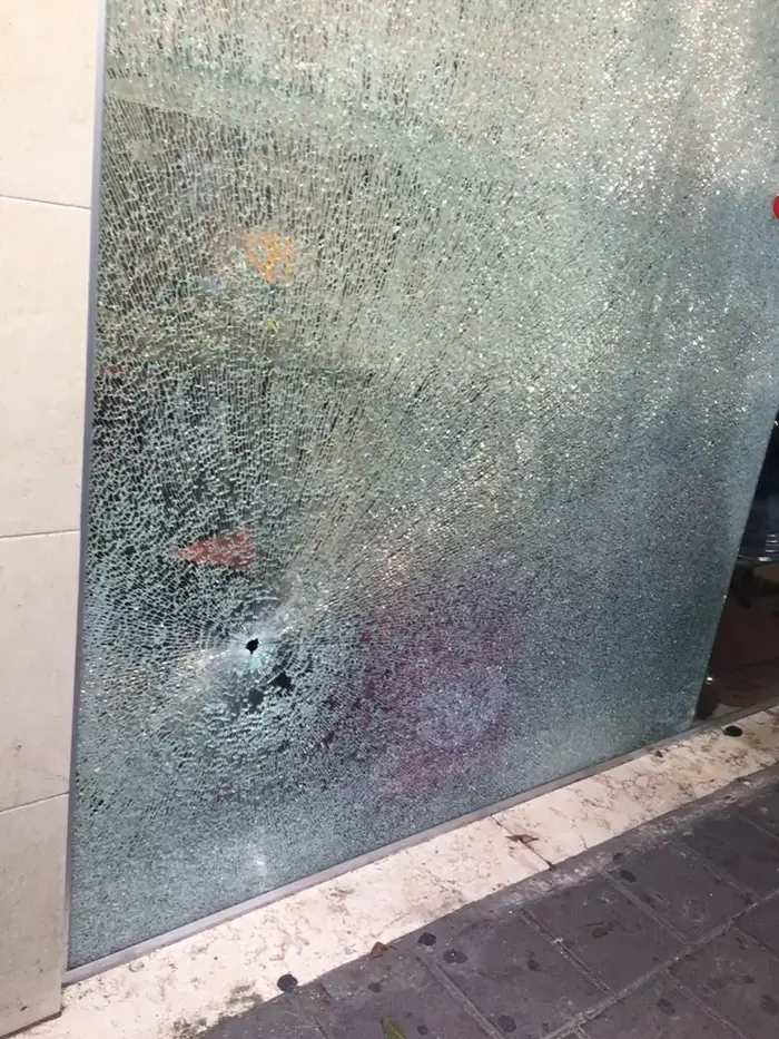 זירת ירי בתל אביב, 1 בינואר 2016 (מערכת וואלה! NEWS) זירת ירי בתל אביב, 1 בינואר 2016 (מערכת וואלה! NEWS)