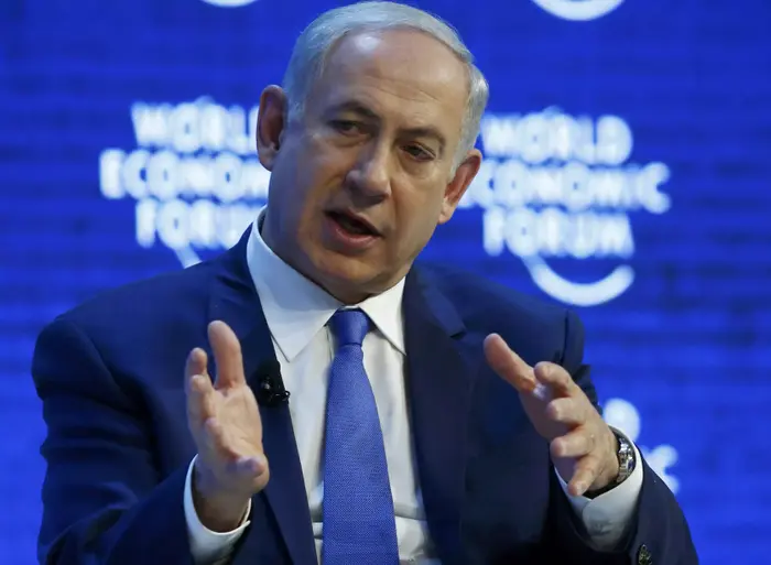 ראש הממשלה בנימין נתניהו בוועידת דאבוס, 21 בינואר 2016 (רויטרס) ראש הממשלה בנימין נתניהו בוועידת דאבוס, 21 בינואר 2016 (רויטרס)