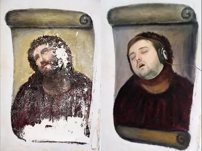 פיגוע פוטושופ נרדם בעבודה (צילום מסך) פיגוע פוטושופ נרדם בעבודה (צילום מסך)