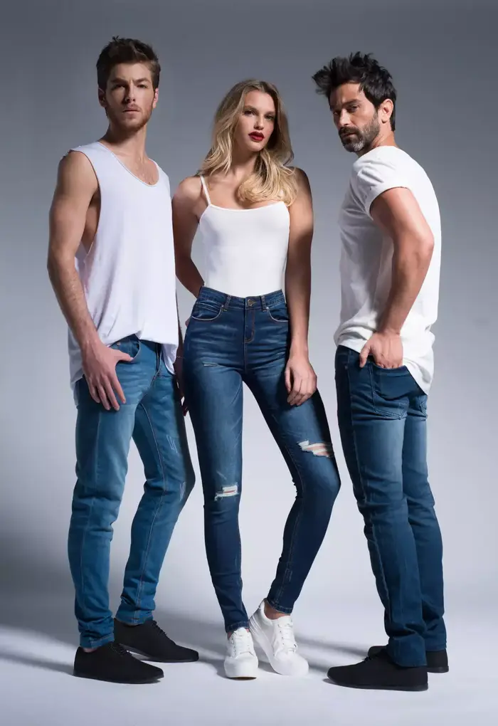 מבצע ג'ינסים אביב 16 ברנואר. נשים: חולצות גינס ב-99.90 שקלים; מכנסי ג'ינס: 79.90 שקלים - 149.90 שקלים; מכנסי ג'ינס קצרים: 79.90 שקלים (יח"צ , אלון שפרנסקי) מבצע ג'ינסים אביב 16 ברנואר. נשים: חולצות גינס ב-99.90 שקלים; מכנסי ג'ינס: 79.90 שקלים - 149.90 שקלים; מכנסי ג'ינס קצרים: 79.90 שקלים (יח"צ , אלון שפרנסקי)