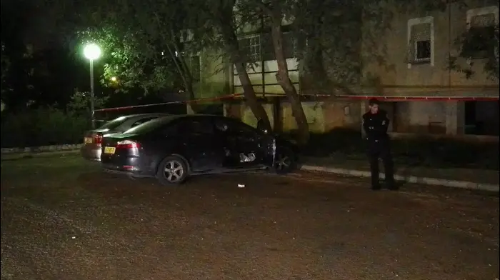 זירת הירי בבאר שבע היום (שי מכלוף) זירת הירי בבאר שבע היום (שי מכלוף)