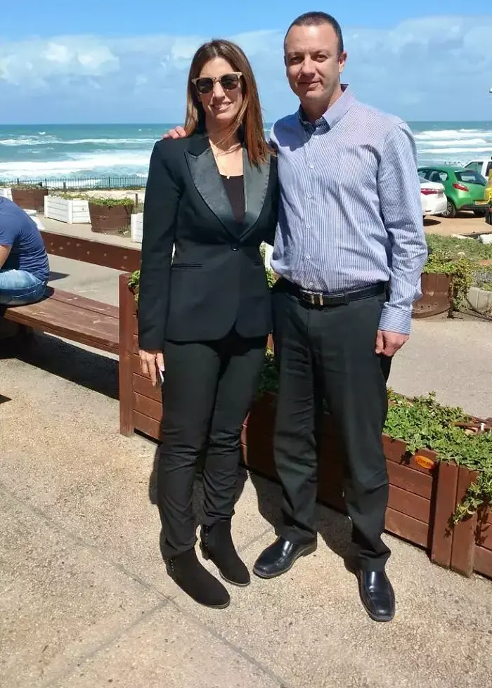 רז שוורץ ואוסנת רוזנברג (יח"צ , צילום: רונית מטיאס)