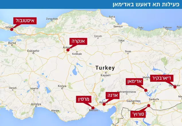 פעילות תא דאעש באדימאן (מערכת וואלה! NEWS) פעילות תא דאעש באדימאן (מערכת וואלה! NEWS)