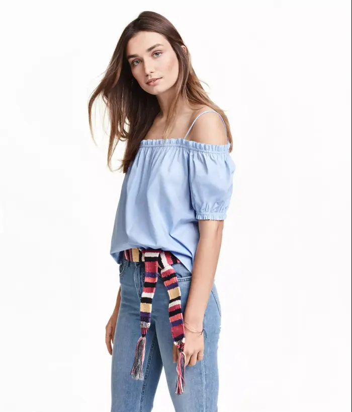 חולצה של h&m, 60 שקלים (יח"צ , הנס מוריץ) חולצה של h&m, 60 שקלים (יח"צ , הנס מוריץ)