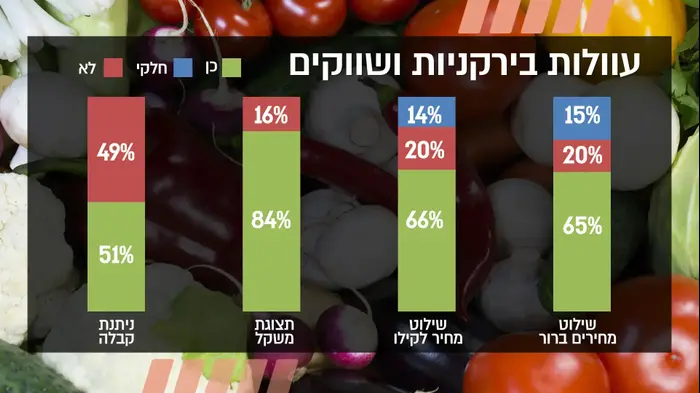 מחירי הירקות (מערכת וואלה! NEWS) מחירי הירקות (מערכת וואלה! NEWS)