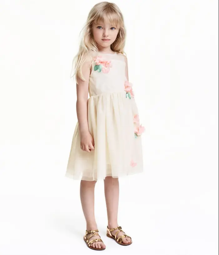 שמלת ילדות קיץ 16 של H&M, מחיר 159 שקלים (יח"צ)