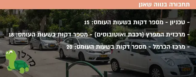 תחבורה בנווה שאנן (עיבוד תמונה) תחבורה בנווה שאנן (עיבוד תמונה)