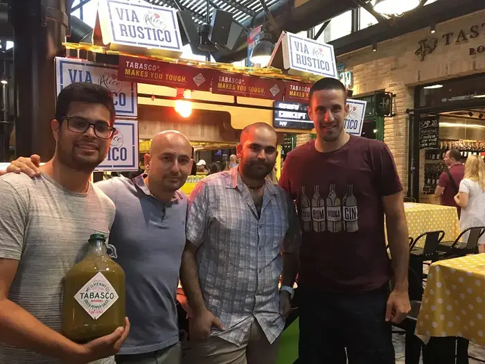 שי טולדנו, רועי אילן, איבו גווילי, ונמרוד ביטון (יח"צ) שי טולדנו, רועי אילן, איבו גווילי, ונמרוד ביטון (יח"צ)