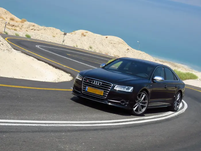 מבחן אודי S8 פלוס. אוגוסט 2016 (קובי ליאני) מבחן אודי S8 פלוס. אוגוסט 2016 (קובי ליאני)