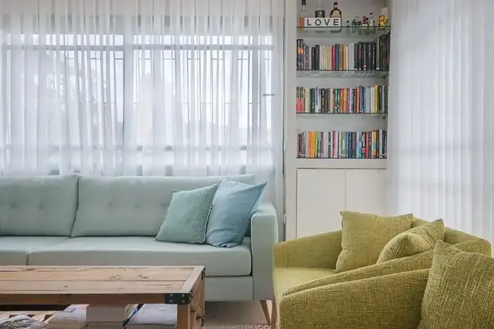 דירה בחיפה; עיצוב פנים והלבשת הבית: אלה מורגן (בנין ודיור , אולגה סולן)