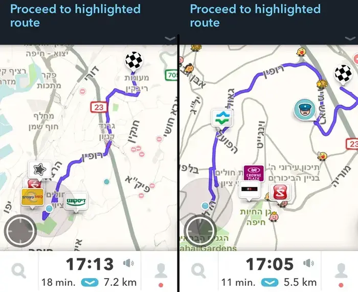 חיפה שריפה מפה (צילום מסך) חיפה שריפה מפה (צילום מסך)