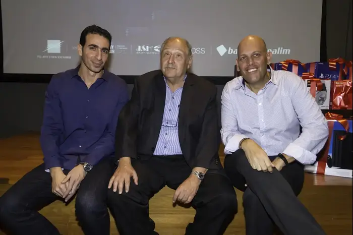 יגאל ברקת, יוסי ורדי, אסף אביב (יח"צ , נדב קרלינסקי)