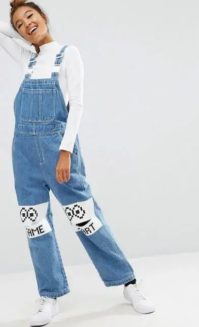 אוברול ג'ינס של אסוס, 130 ליש"ט (אתר רשמי , ASOS)
