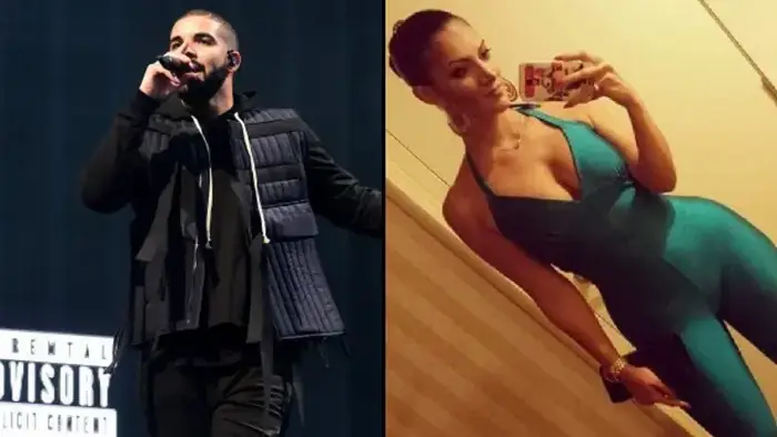 דרייק ורוזי דיביין (צילום מסך) דרייק ורוזי דיביין (צילום מסך)