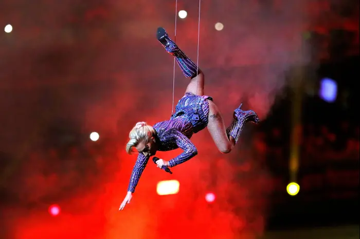 ליידי גאגא, מופע המחצית סופרבול 51 (GettyImages)
