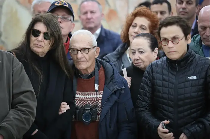 ההלוויה של דוד רובינגר בהר המנוחות בירושלים (נועם מושקוביץ)