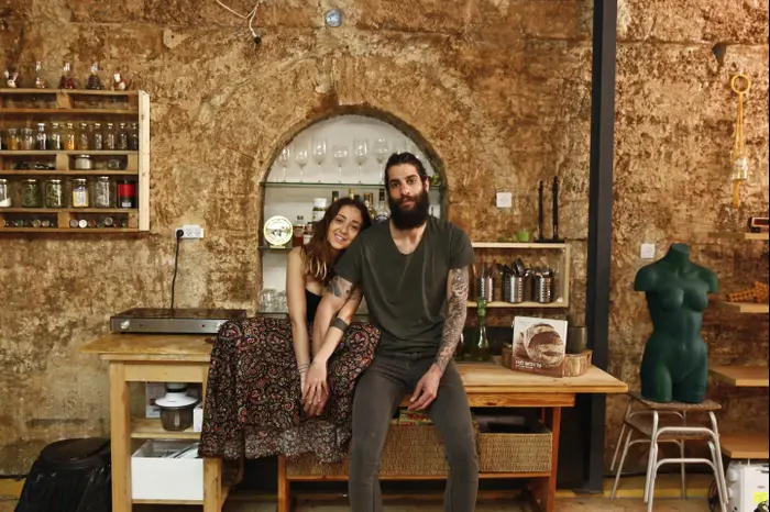 יצרו לעצמם ממלכה מעוצבת ורומנטית. אורי ואורטל (מגד גוזני)