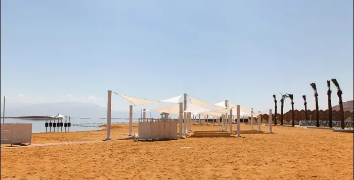 רצועת החוף החדשה ים המלח (יח"צ)