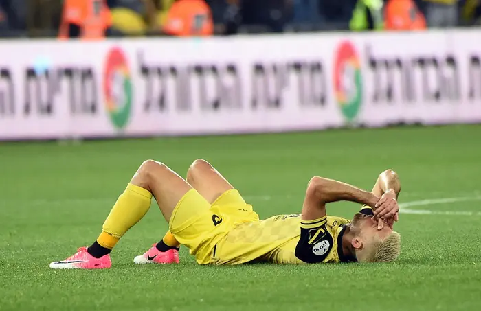 שחקן בית"ר ירושלים איתי שכטר (ברני ארדוב)