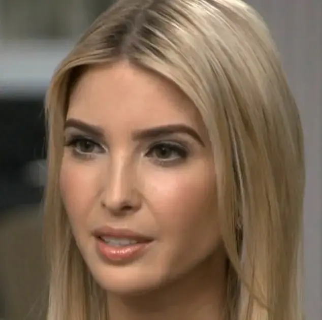 איוונקה טראמפ בעיניים ירוקות (צילום מסך , CBS)