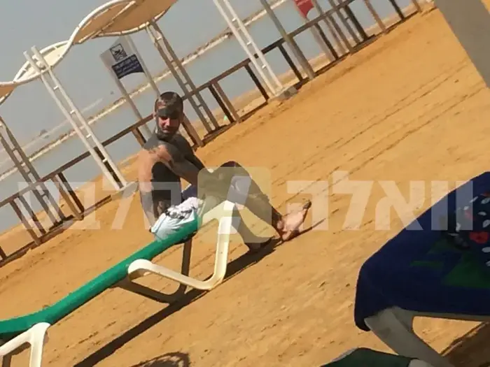 ג'סטין ביבר בים המלח (צילום מסך) ג'סטין ביבר בים המלח (צילום מסך)