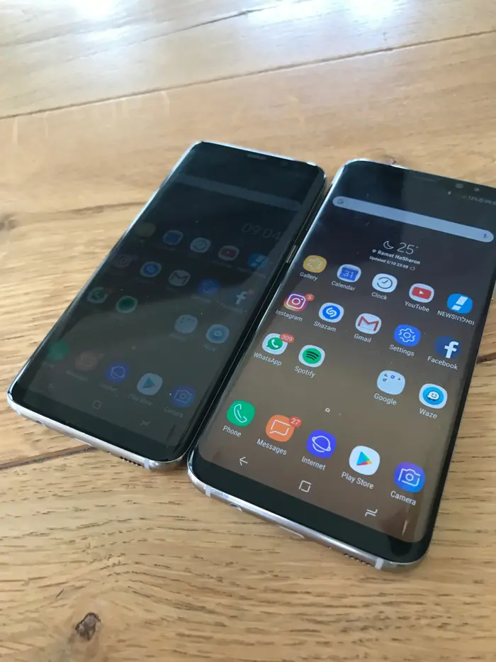 סמסונג גלקסי S8 (מערכת וואלה! NEWS , מייקי לי) סמסונג גלקסי S8 (מערכת וואלה! NEWS , מייקי לי)