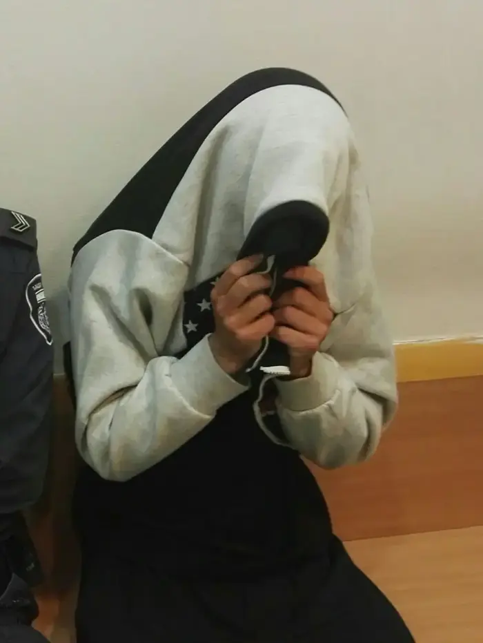 חשוד בהצתת הבית בערד שבו נהרגו גבר ואישה 16 במאי 2017 (בני בן סימון )