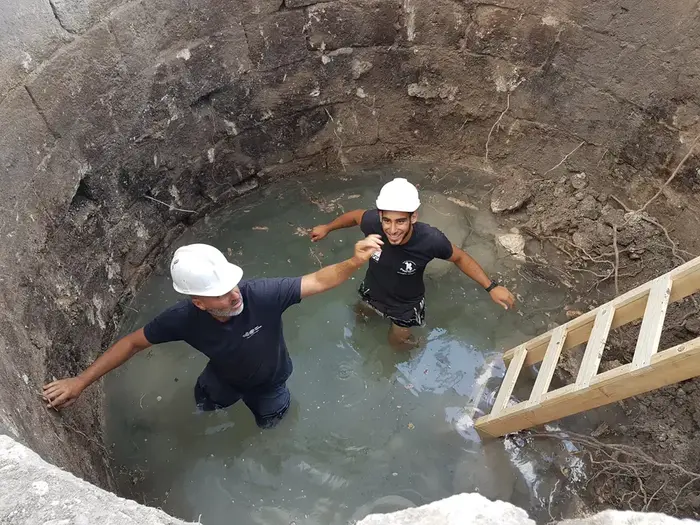 באר מהתקופה העותמאנית נמצאה ליד רמת בית שמש (מערכת וואלה! NEWS , רשות העתיקות) באר מהתקופה העותמאנית נמצאה ליד רמת בית שמש (מערכת וואלה! NEWS , רשות העתיקות)
