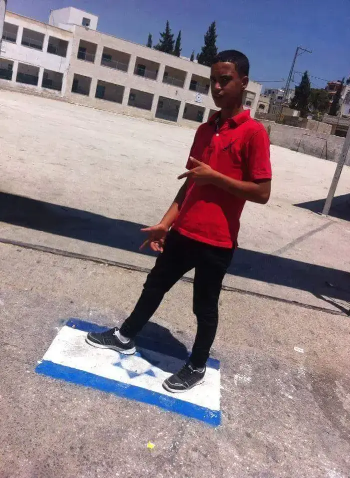 עאדל ענכוש, אחד המחבלים שביצע את הפיגוע בירושלים, 16 ביוני 2017 (צילום מסך , טוויטר)