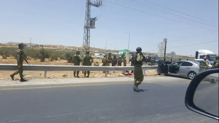 אירוע דריסה בתקוע (מערכת וואלה! NEWS , תצפית) אירוע דריסה בתקוע (מערכת וואלה! NEWS , תצפית)