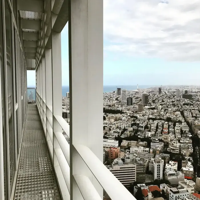 מגדל מאייר פנטהאוז תל אביב (מערכת וואלה! NEWS , יעל דראל) מגדל מאייר פנטהאוז תל אביב (מערכת וואלה! NEWS , יעל דראל)