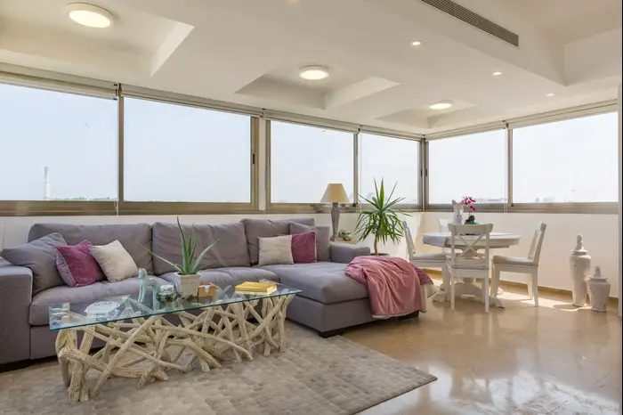 דירה שכורה ומעוצבת בנורדאו בתל אביב (מגד גוזני)