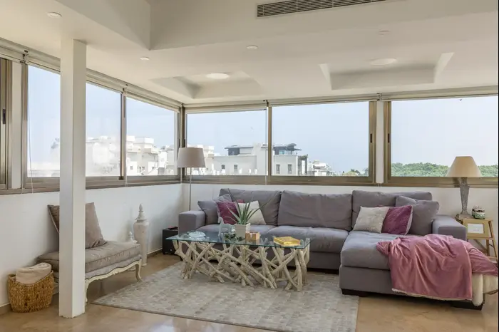 דירה שכורה ומעוצבת בנורדאו בתל אביב (מגד גוזני)