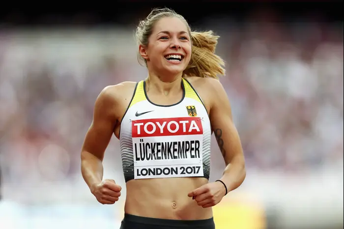 ג'ינה לוקנקמפר אצנית גרמנייה (GettyImages) ג'ינה לוקנקמפר אצנית גרמנייה (GettyImages)