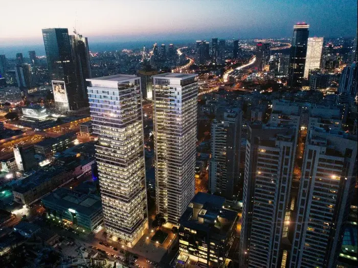 מגדלי היצירה בתל אביב הדמייה (יח"צ , יסקי מור סיון אדריכלים) מגדלי היצירה בתל אביב הדמייה (יח"צ , יסקי מור סיון אדריכלים)