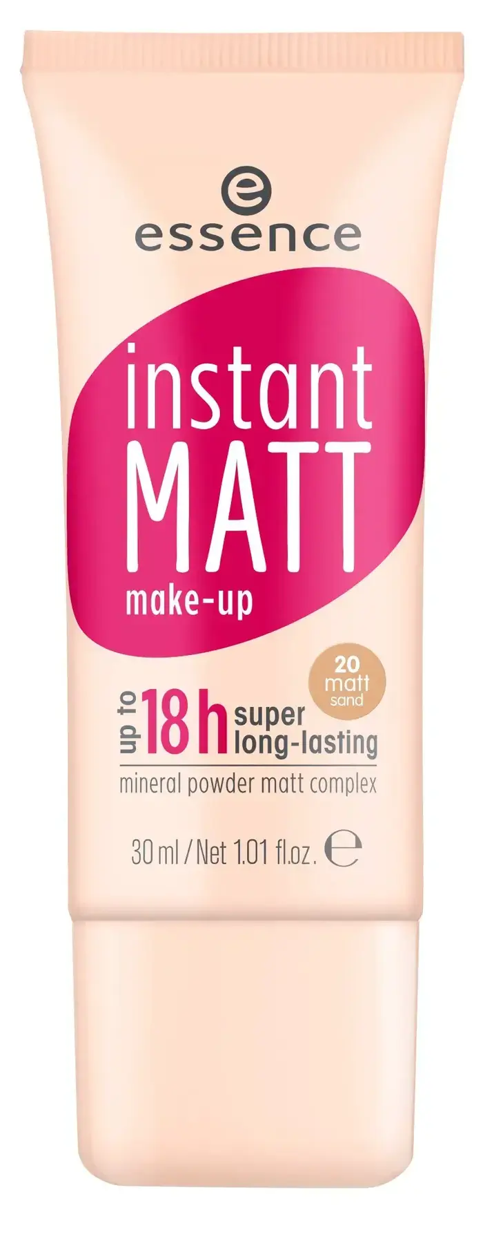 מייקאפ נוזלי בשפורפרת, instant matt make-up, של אסנס במרקם חלק וקליל עם כיסוי בינוני עד גבוה: 20 שקלים (יח"צ)