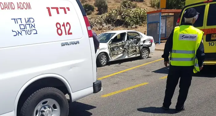 הולכת רגל נפגעה ממשאית בכביש 85 סמוך לצומת חלפתא 22.8.17 (מערכת וואלה! NEWS , אלון קוצי, תיעוד מבצעי מד"א) הולכת רגל נפגעה ממשאית בכביש 85 סמוך לצומת חלפתא 22.8.17 (מערכת וואלה! NEWS , אלון קוצי, תיעוד מבצעי מד"א)