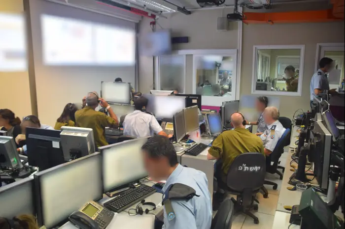 פעילות בחמ"ל משותף של חיל האוויר ויחידות יבשה בתרגיל הגיס הצפוני, 11 בספטמבר 2017 (דובר צה"ל , דובר צה"ל)